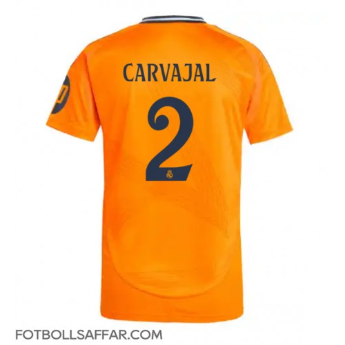 Real Madrid Daniel Carvajal #2 Bortatröja 2024-25 Kortärmad